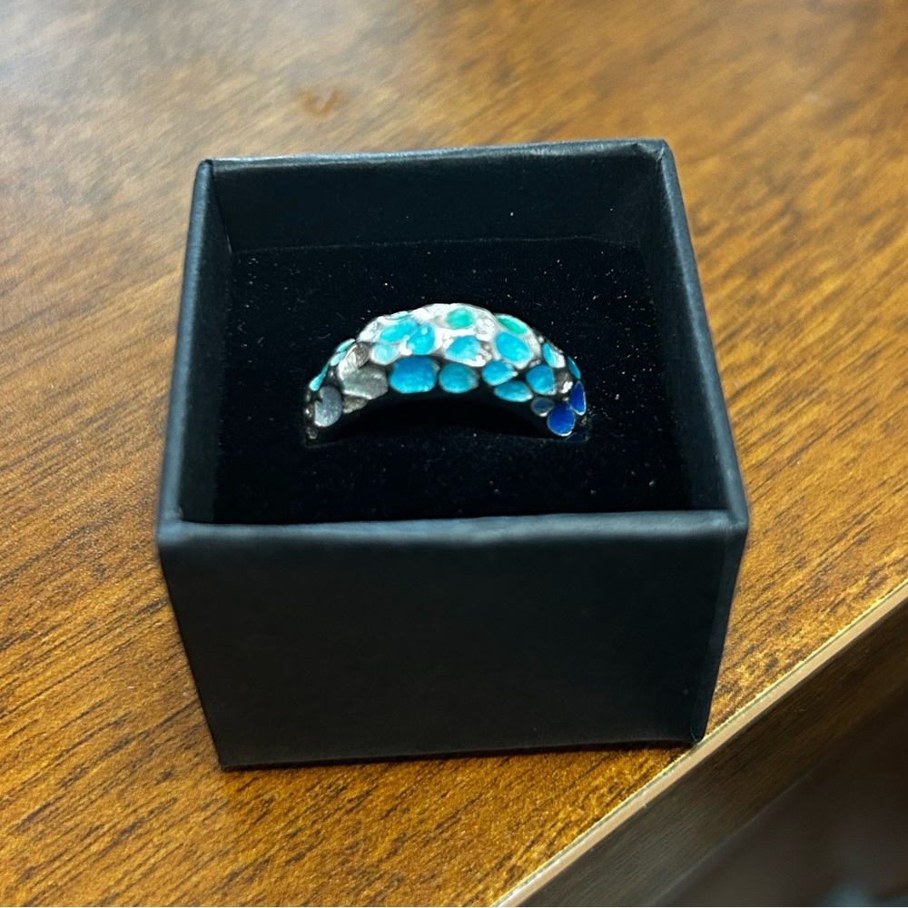 Gaudí-Inspired Sterling Silver Ring – Made in Barcelona